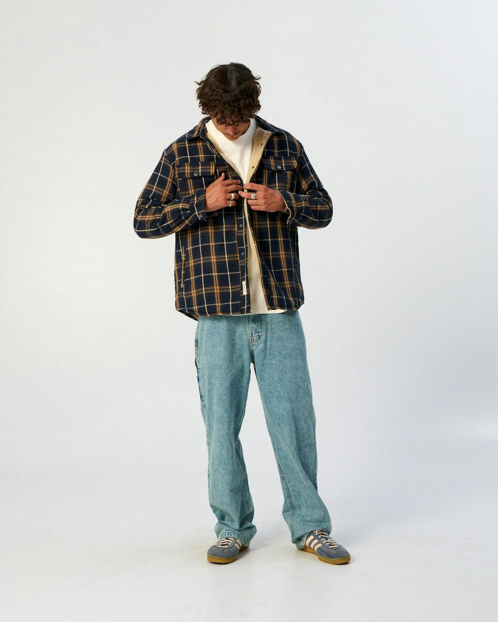 Ranger Check Jacket - Blue