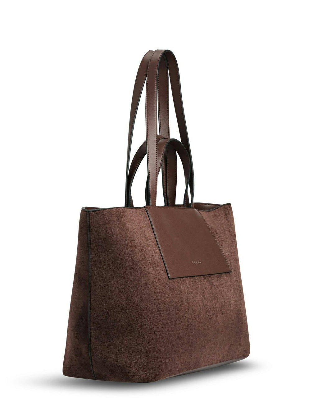 Prene | The Blake Bag (CHOCOLATE SUEDE) Neoprene Tote Bag