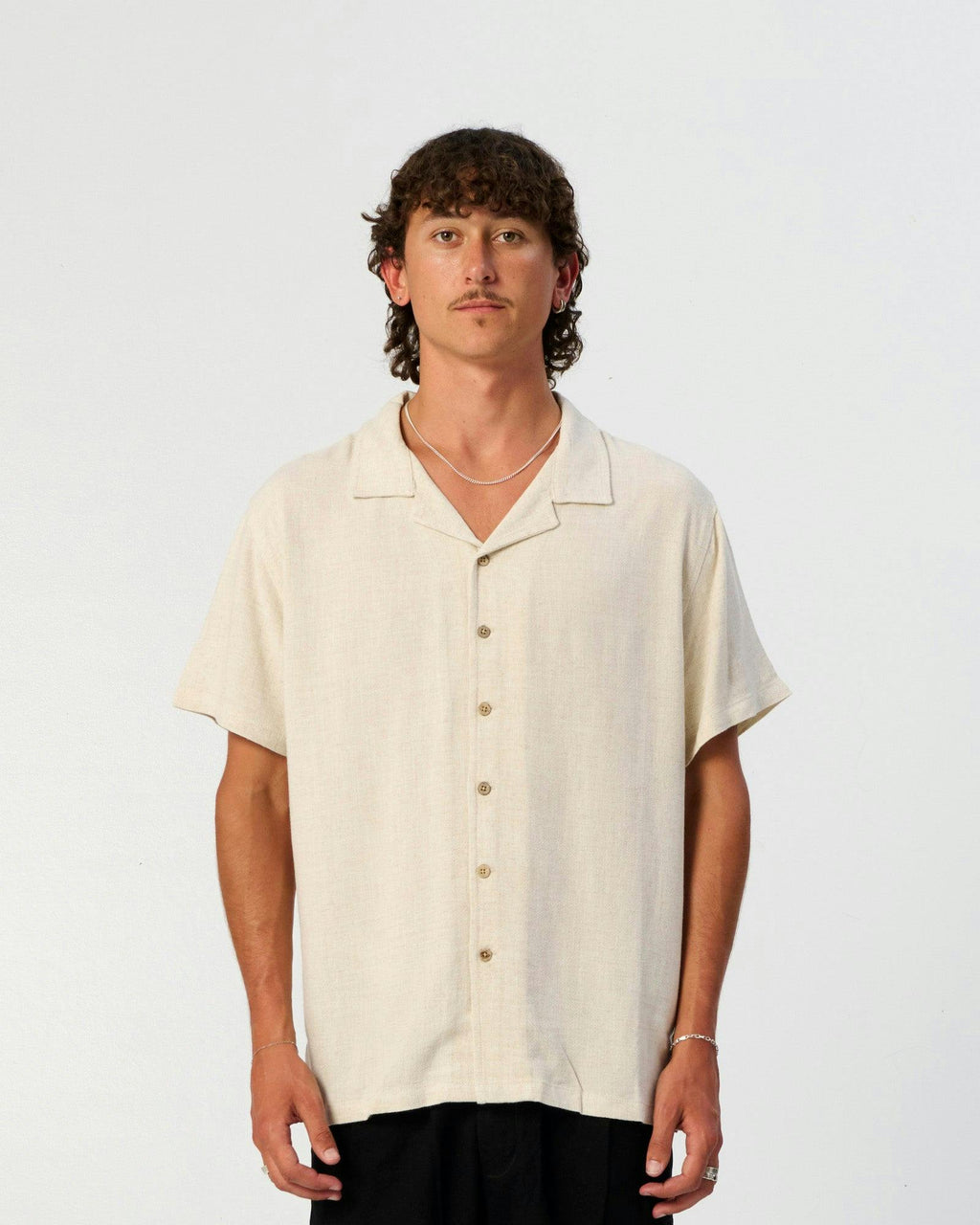Ernie Resort Shirt - Oatmeal