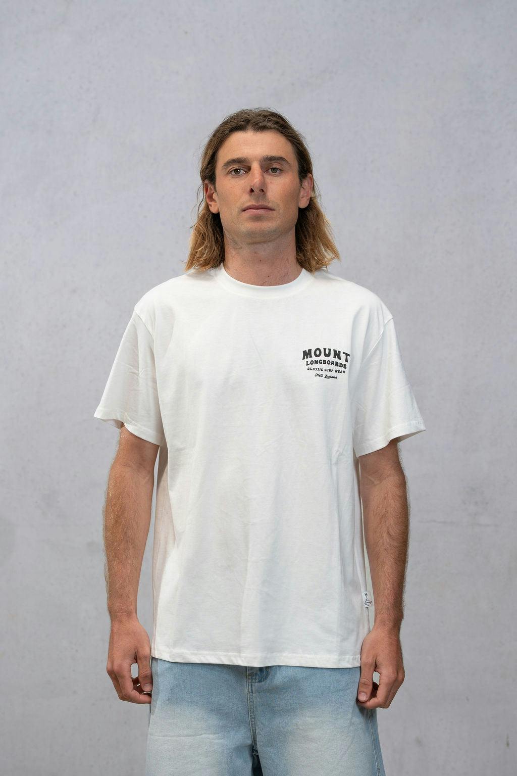 Longboards Lei Tee - White
