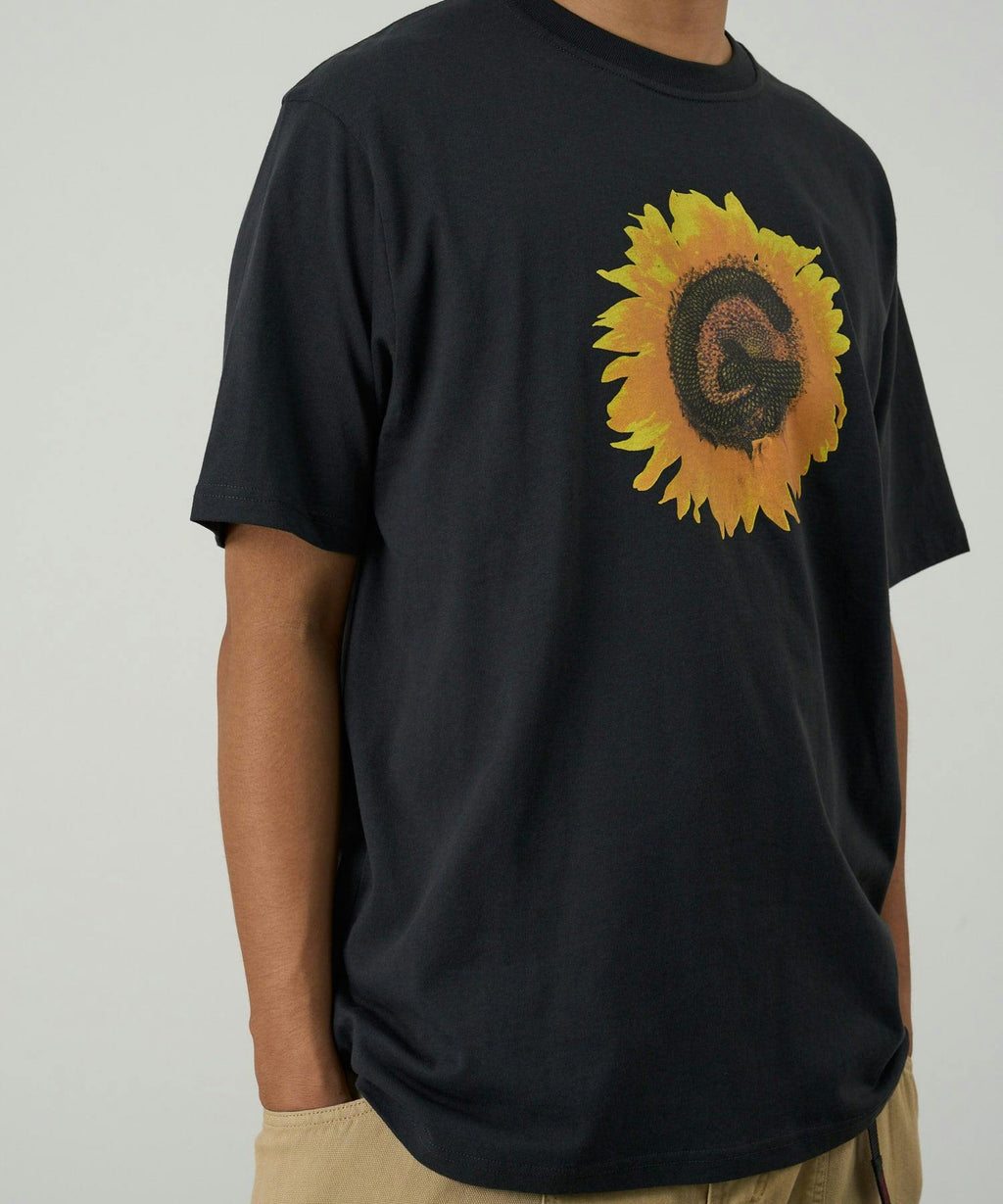 Gramicci G Flower Tee in Vintage Black