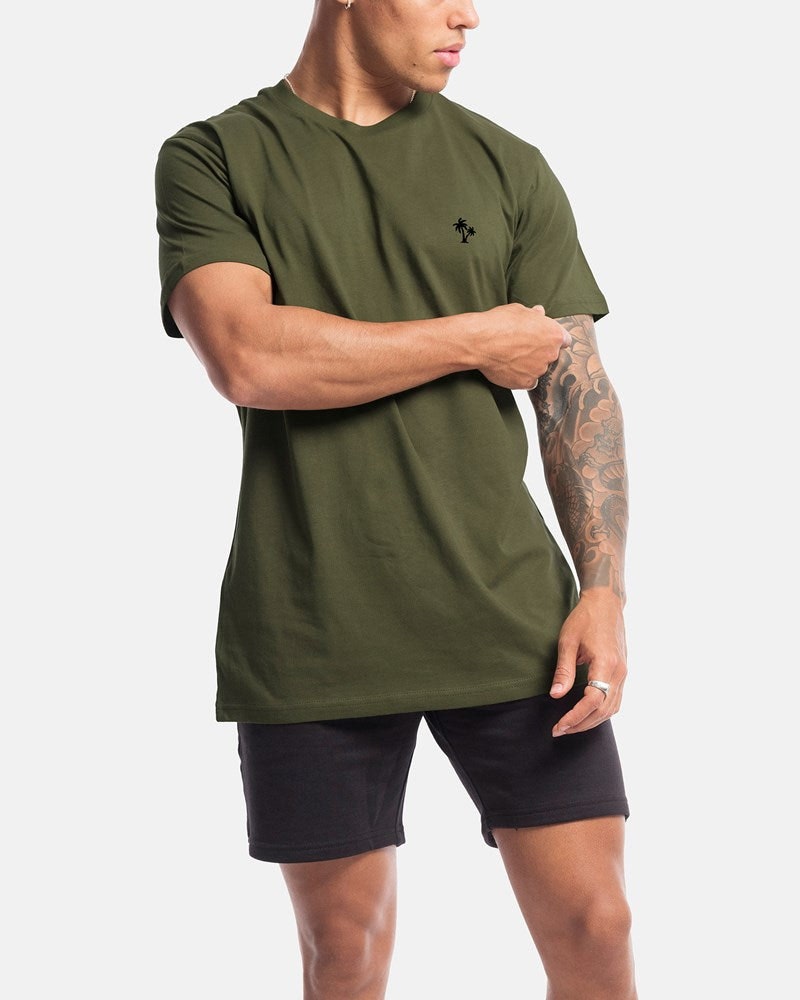 Palm Embroidery Tee
