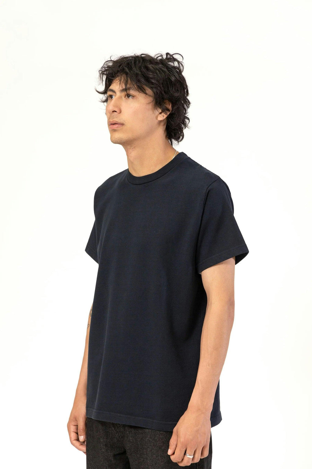 Power Goods Super Weight Tee in Navy
