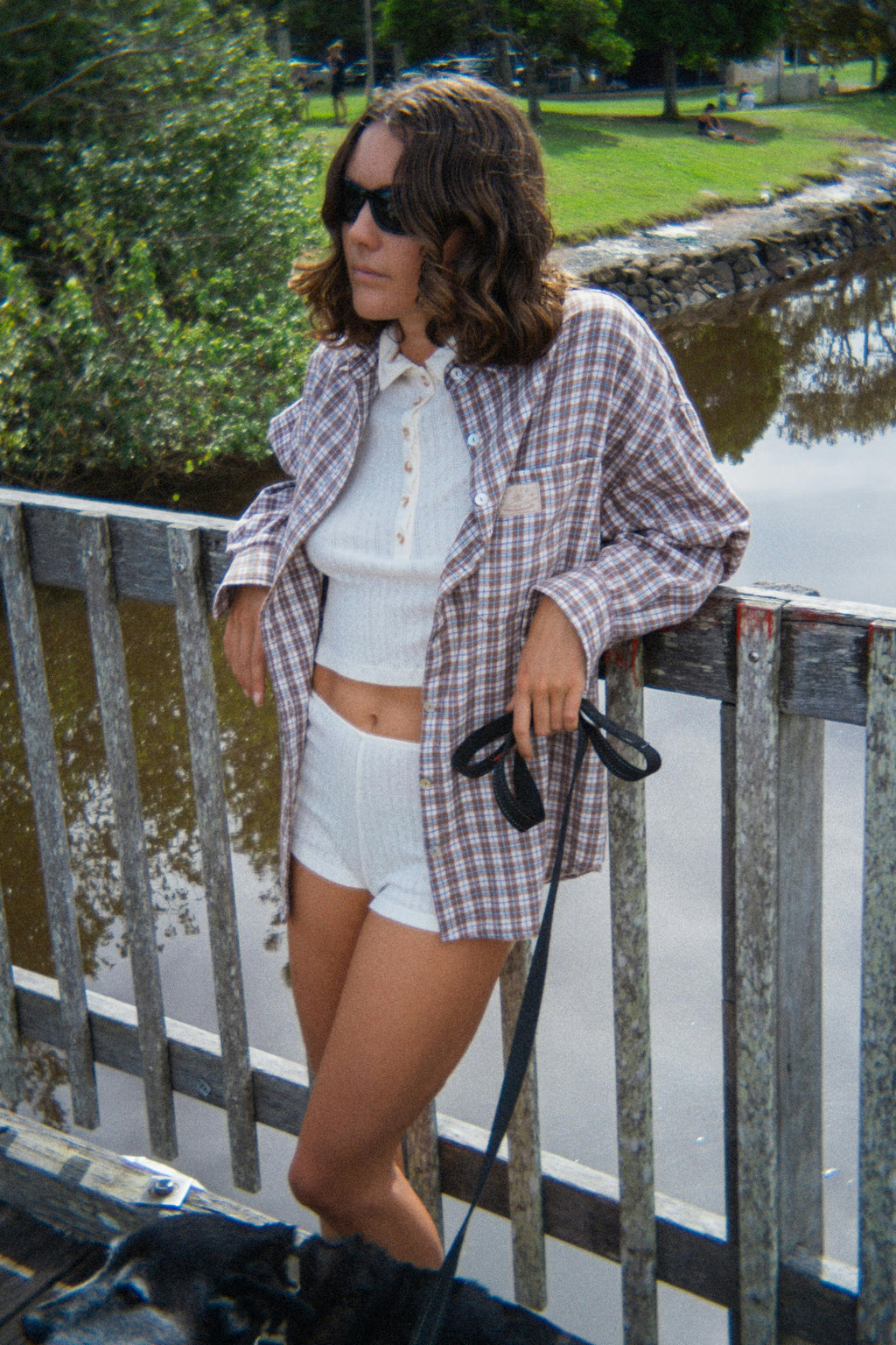 Flannel Shirt in Oat