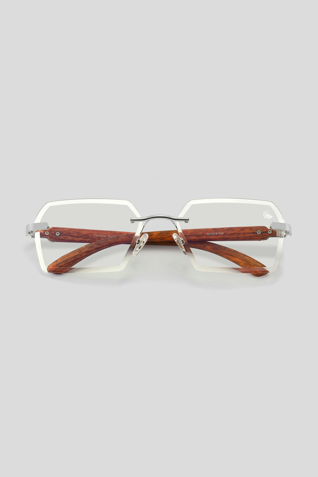 Kennedy Wood Silver | Anti Blue