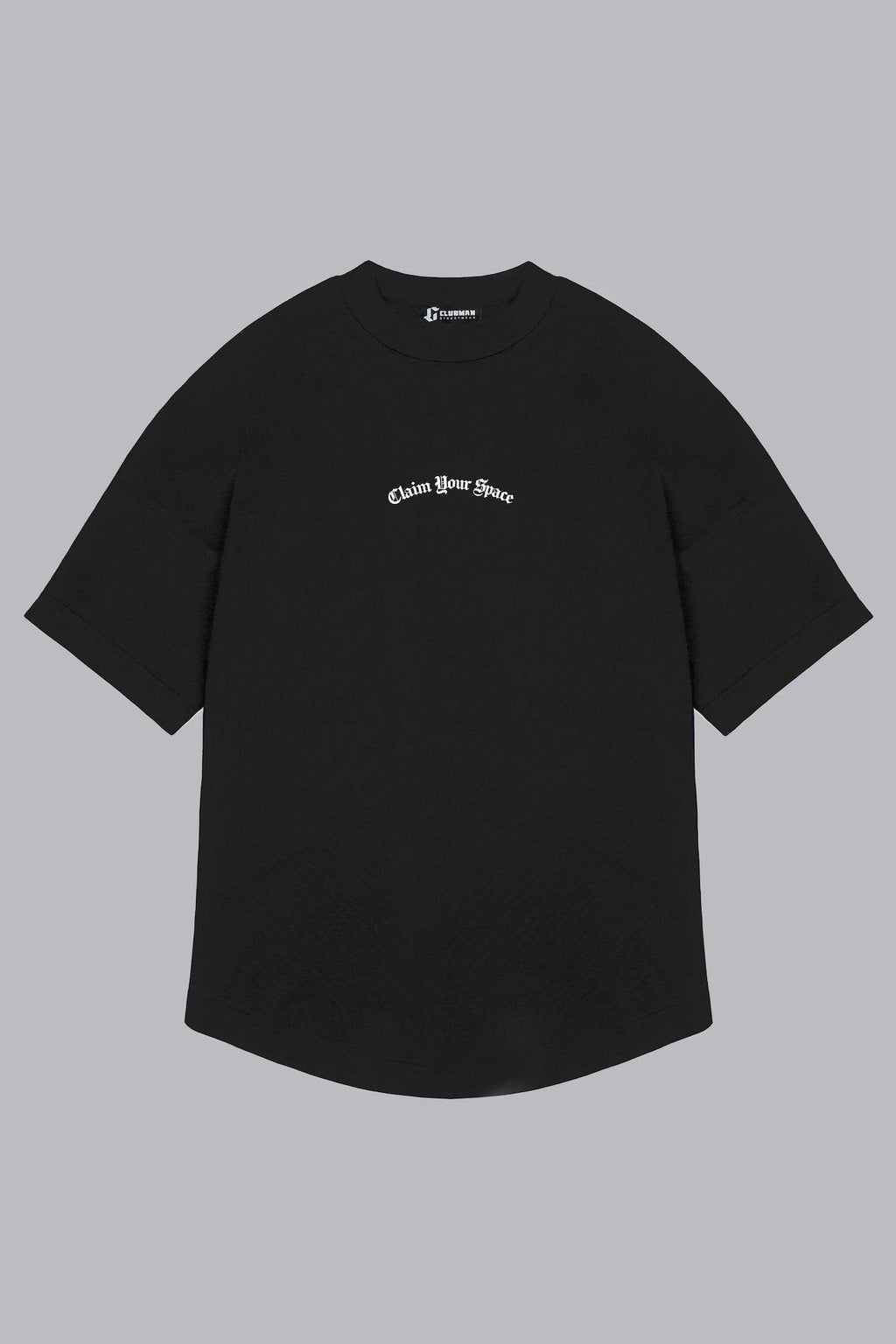 Clubman "CHROME" Tee - Black/White