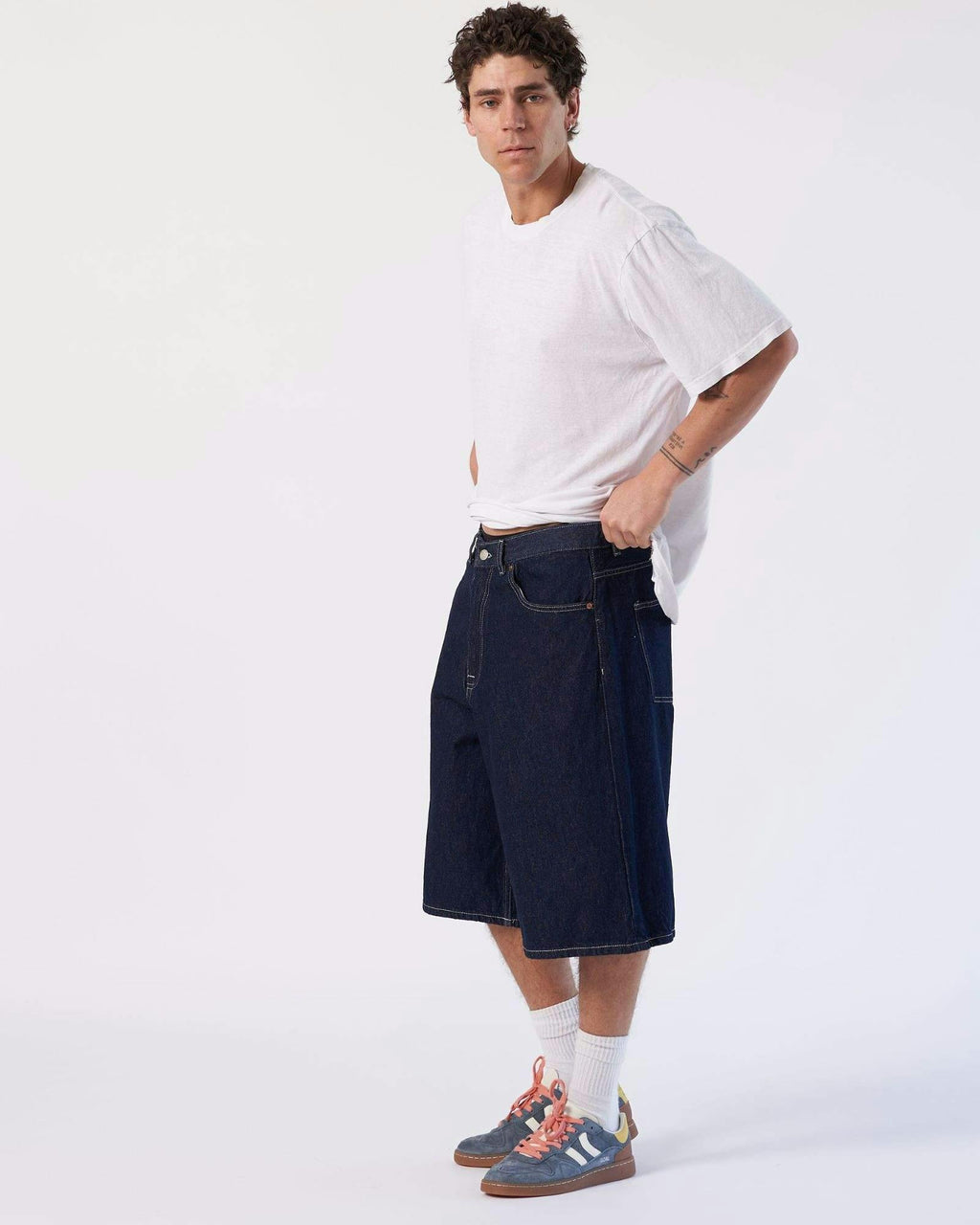 Vali Shorts - Stream Rinse Contrast