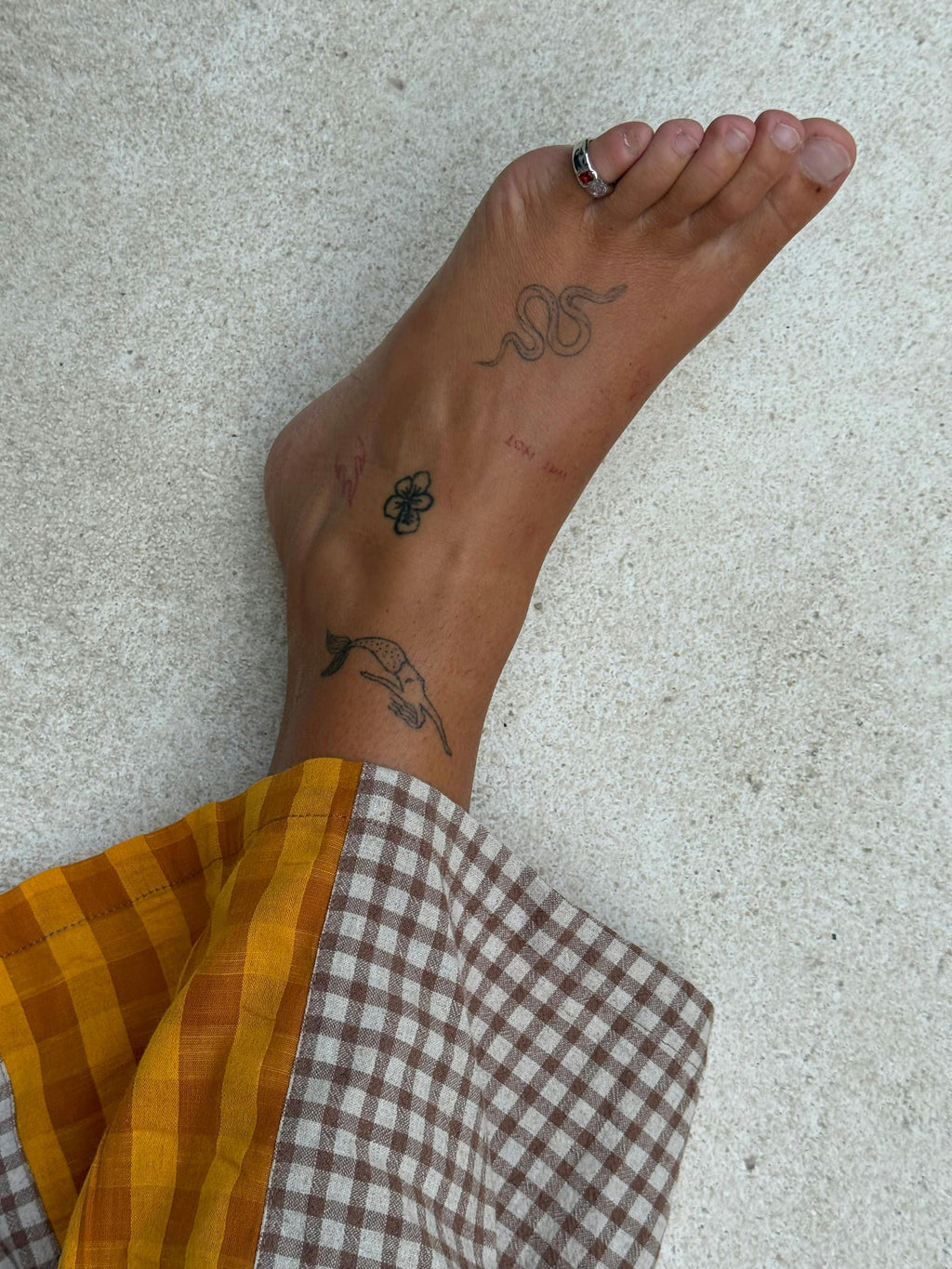 Patchwork Pant in Ginger Gingham