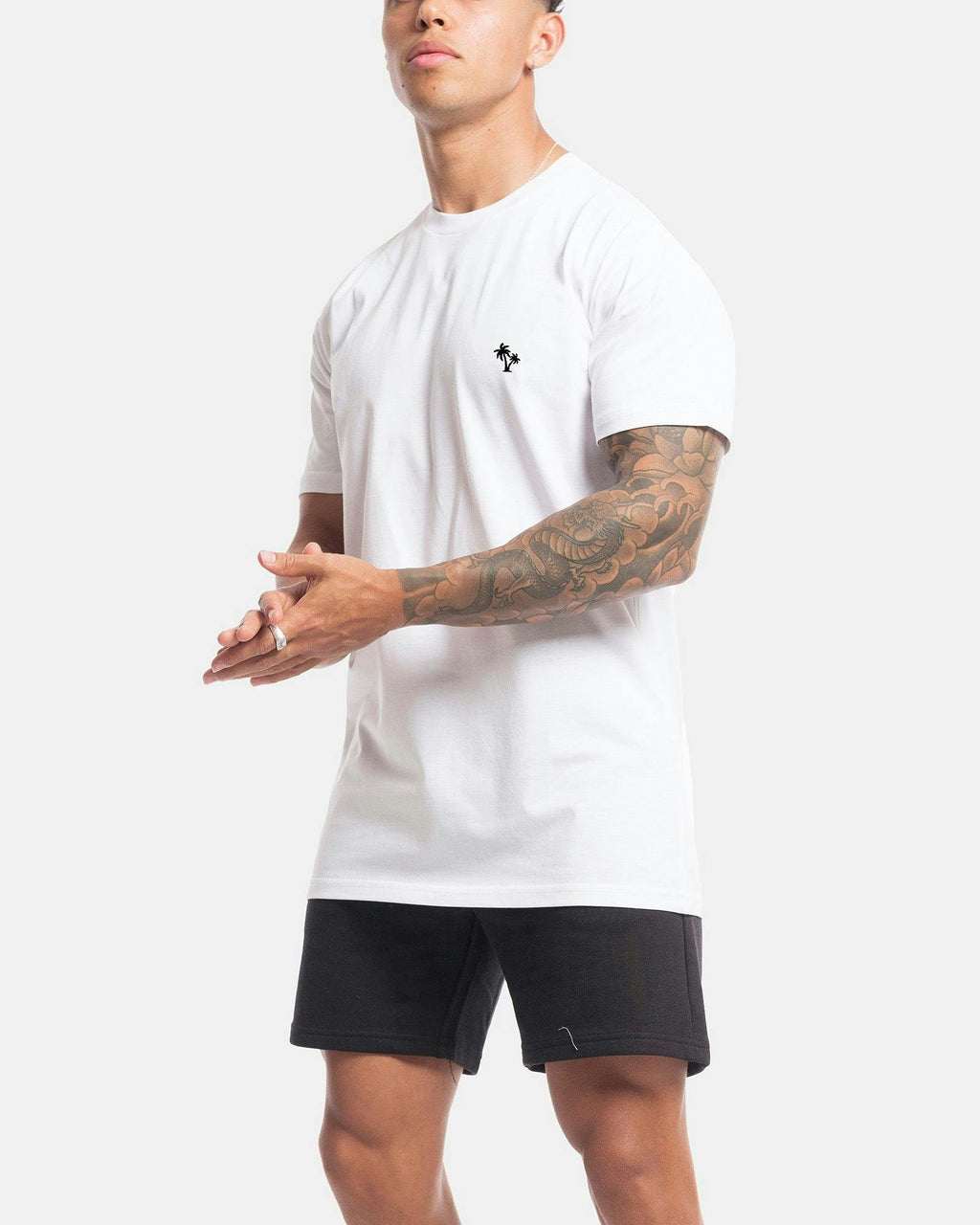 Palm Embroidery Tee