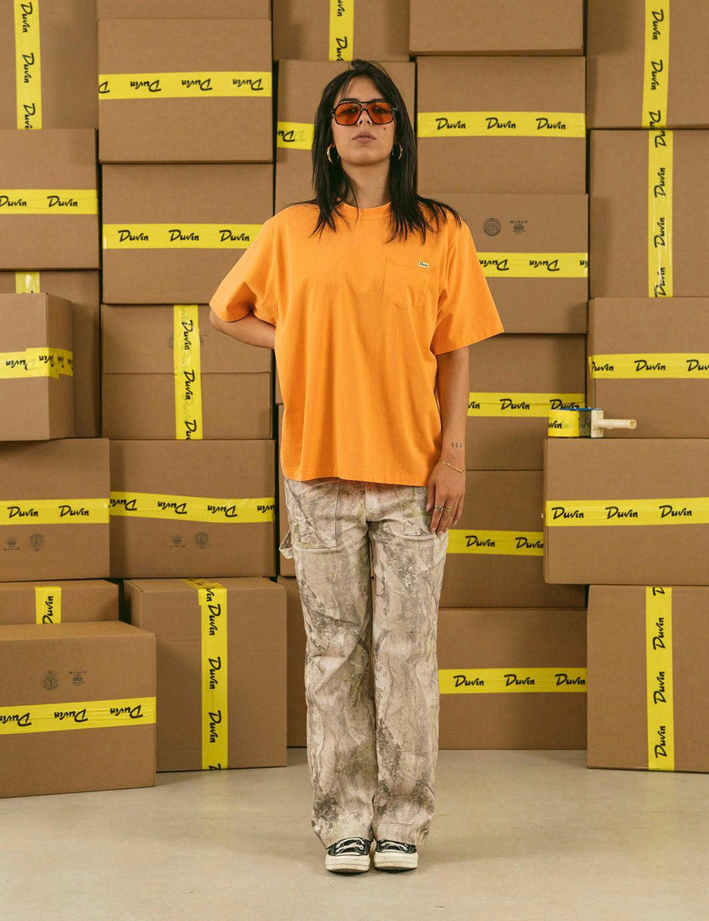 Pocket Tee - Apricot