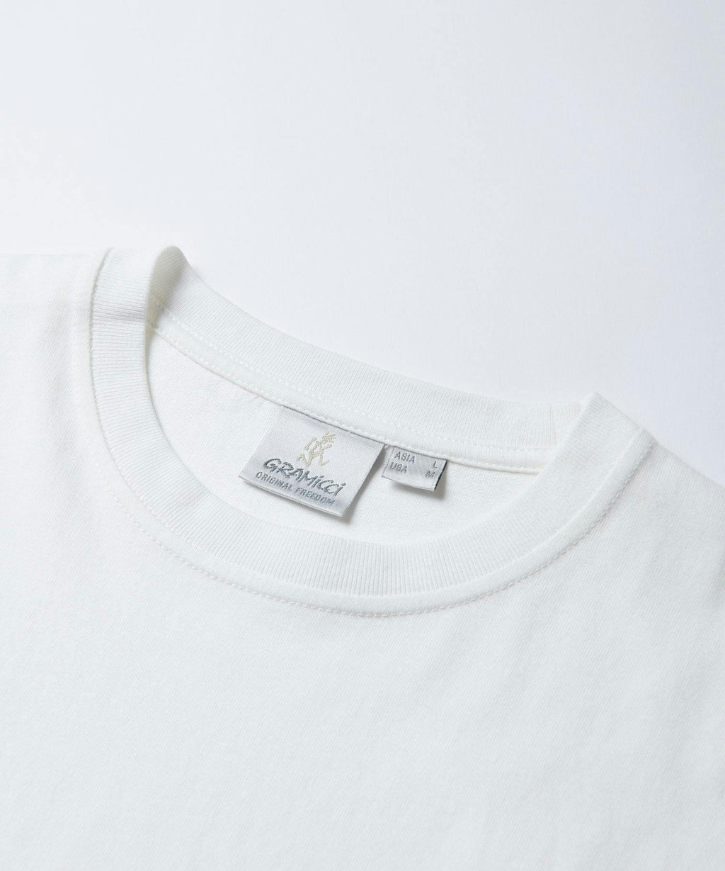 Gramicci One Point Pocket Tee in White