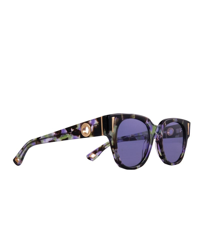 THE NYX - Moondust Sunglasses | Polarised Purple Lenses