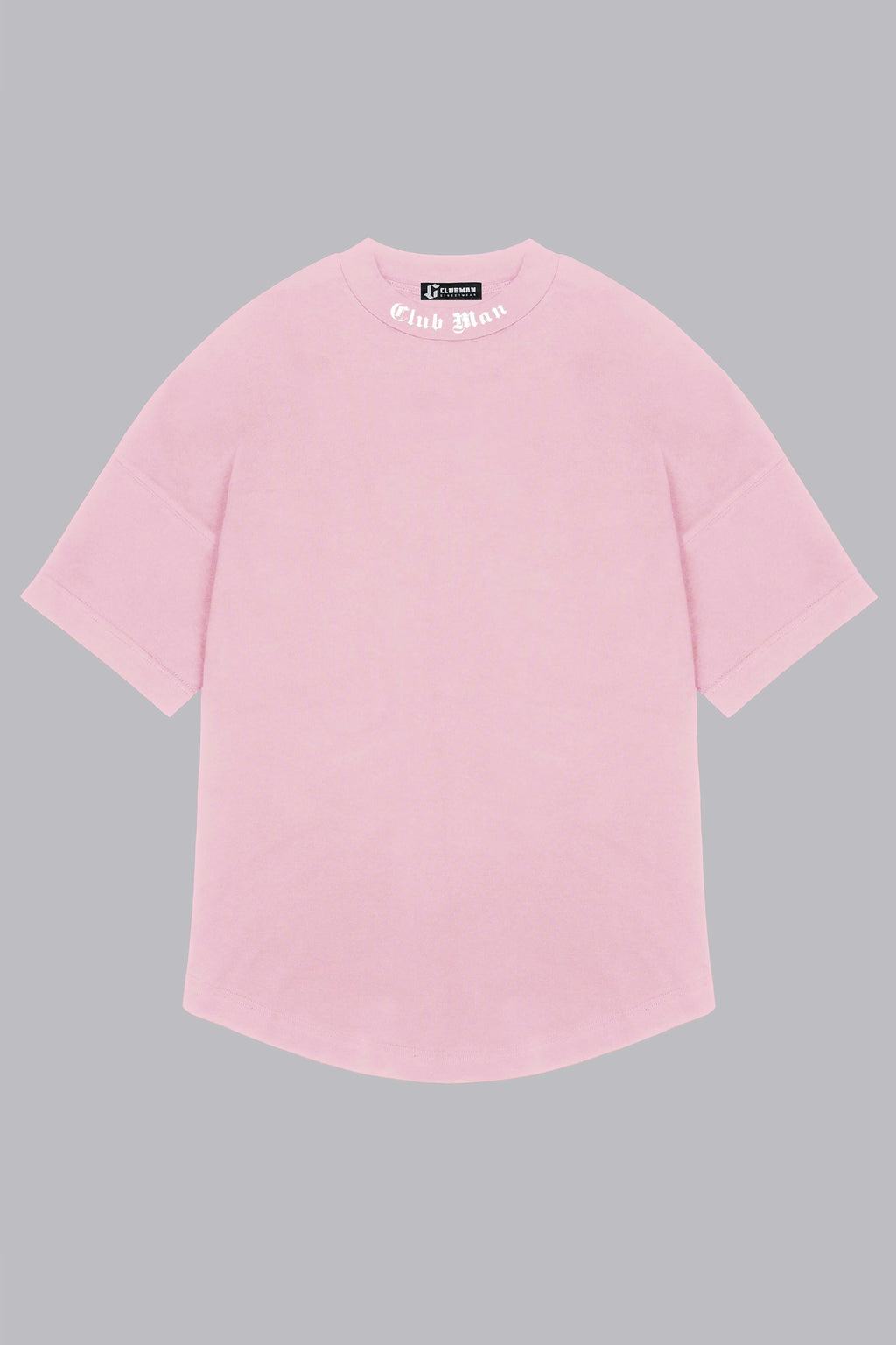 CLUBMAN Oversized 'Pink Frost' T-shirt