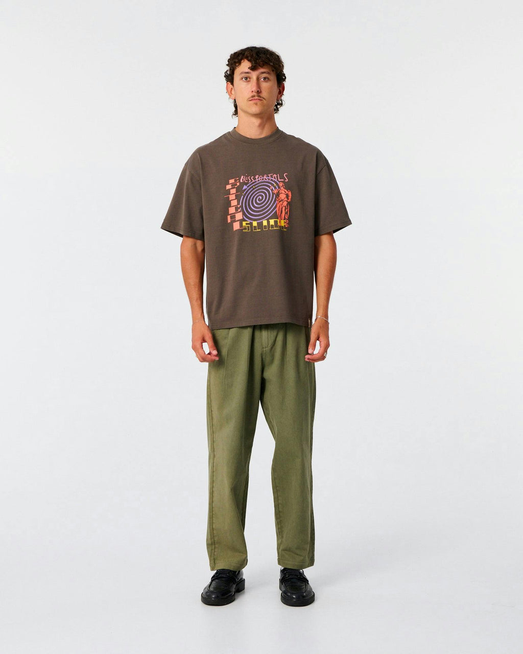 Bliss Portals Tee - Ashphalt