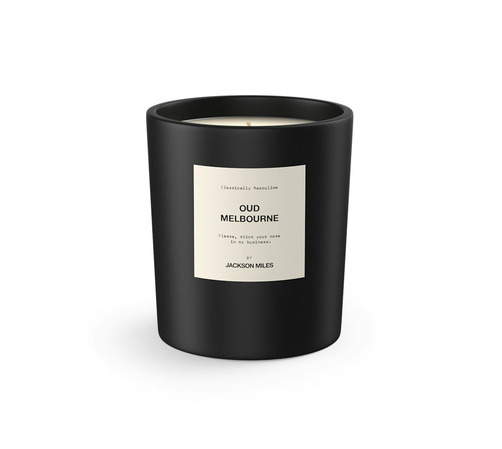 Jackson Miles Oud Melbourne 300ml Soy Wax Candle