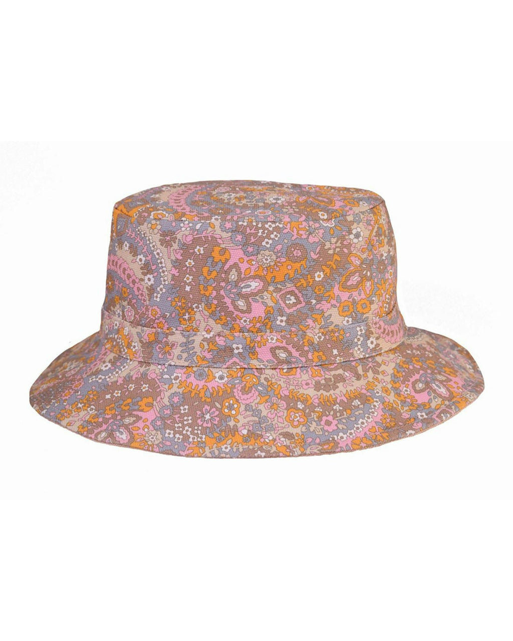 The FlipSide Bucket Hat – Paisley Reversible