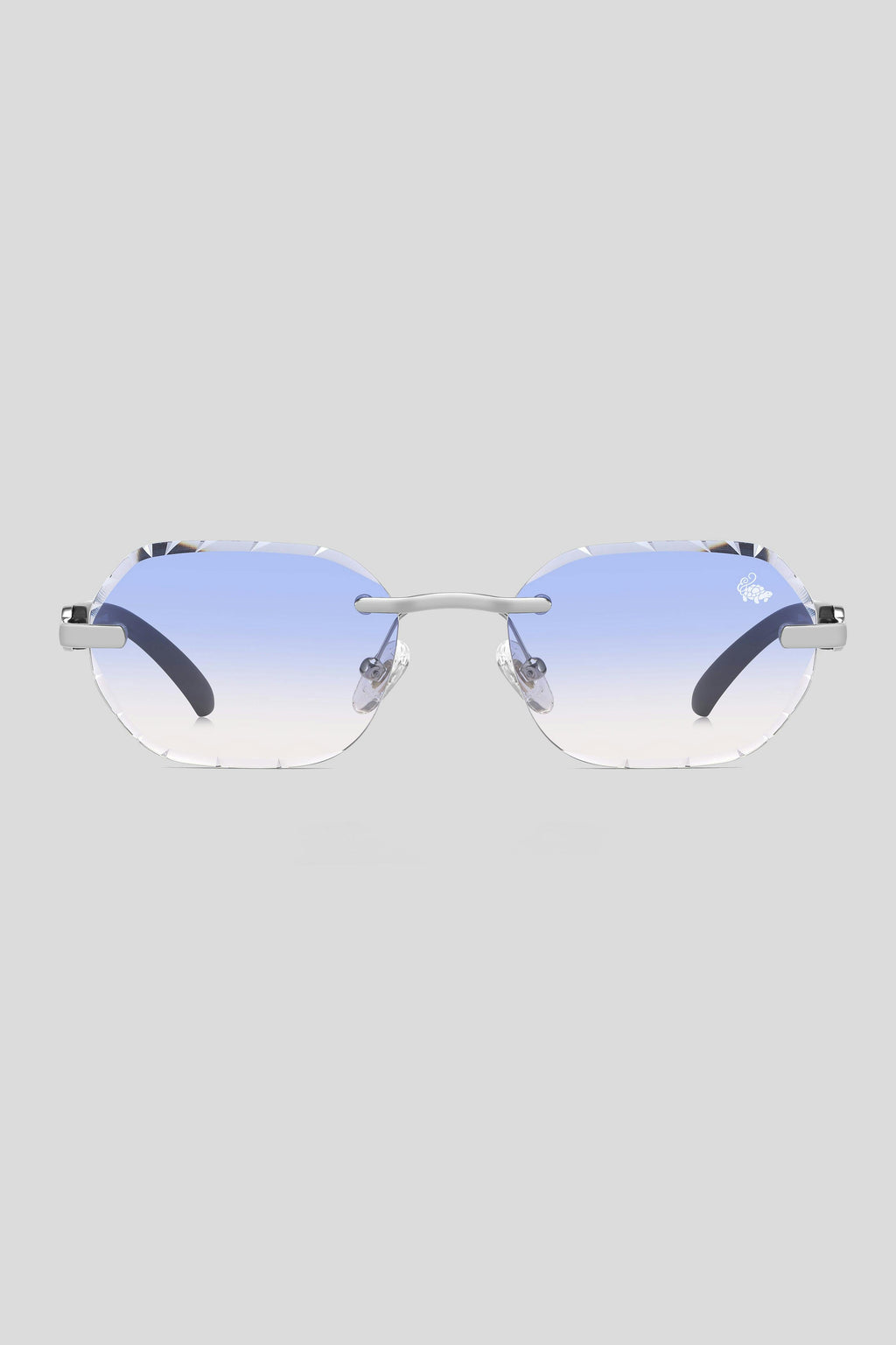 Diamond Cut Willow Ice Silver | Black