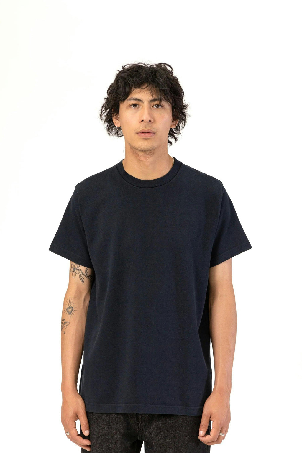 Power Goods Super Weight Tee in Navy