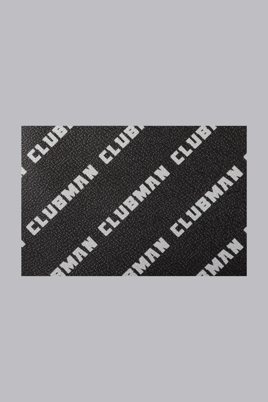 Clubman Monogram Compact Belt Bag - Black