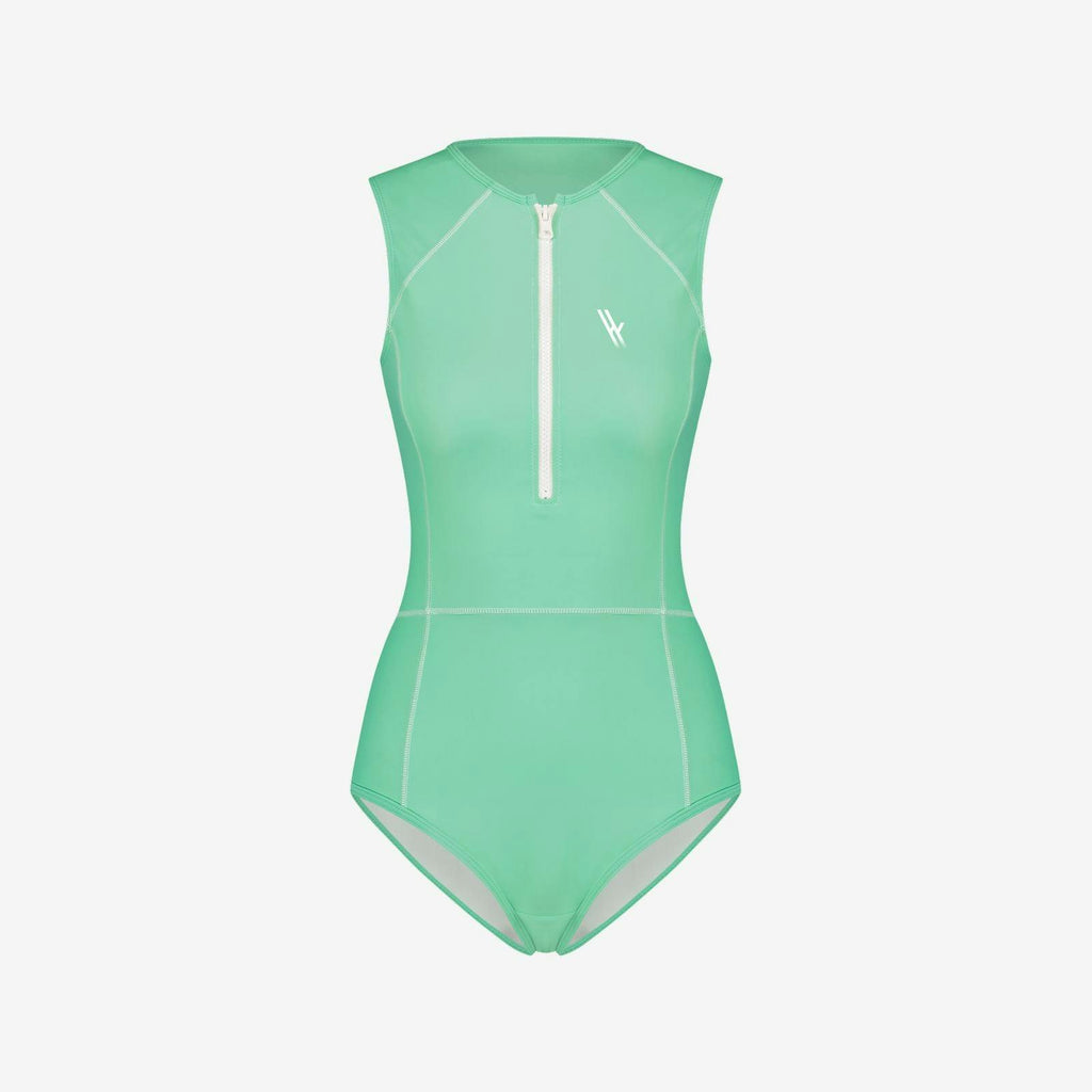 One Piece Swimsuit Full Coverage - Aquamarine 2026