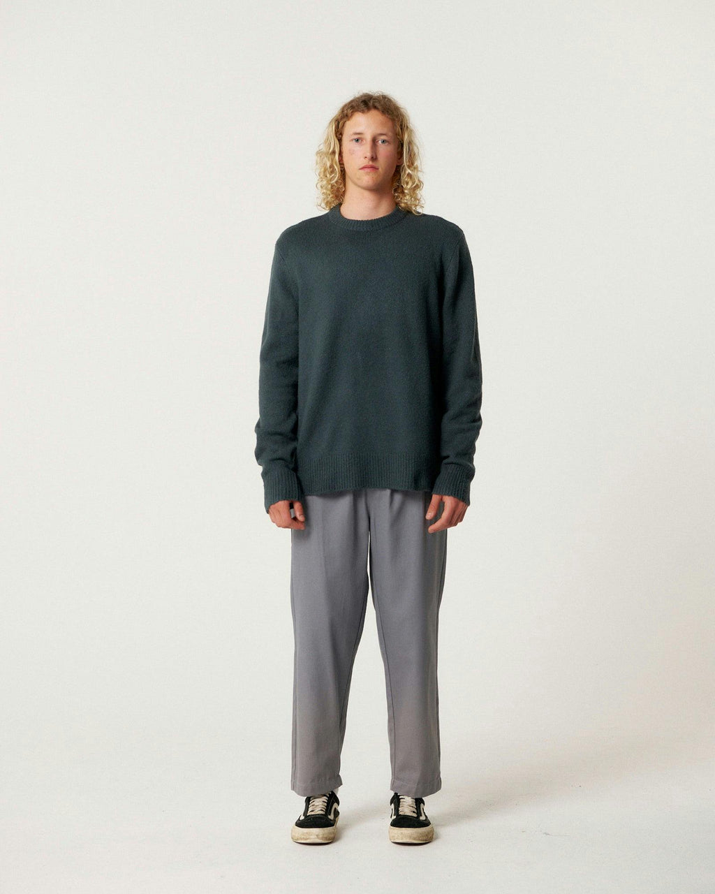 Mellow Crew Knit - Blue