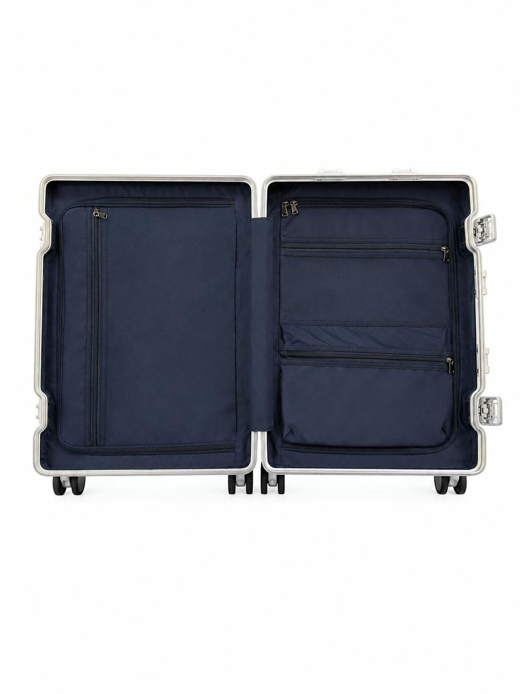 Prene Air Luggage (SILVER) Compact 20" Aluminium Suitcase