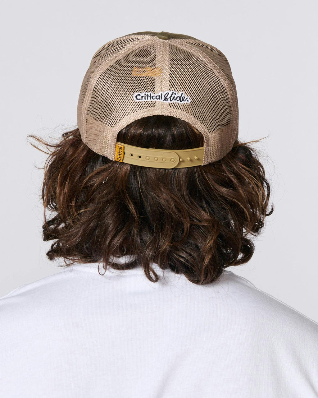 Cursive Trucker Cap - Fatigue