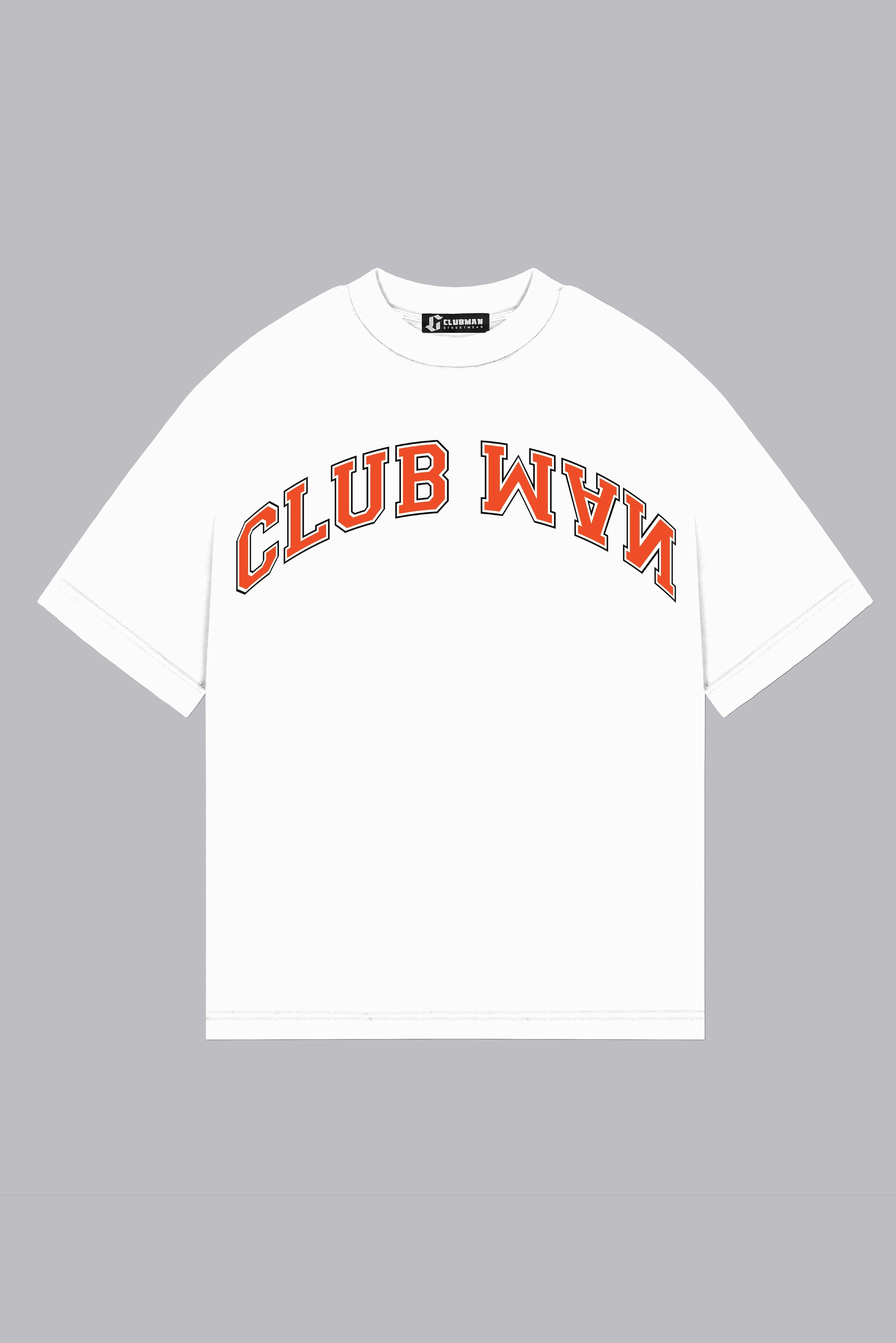 Clubman "ICON" Tee – White/Black