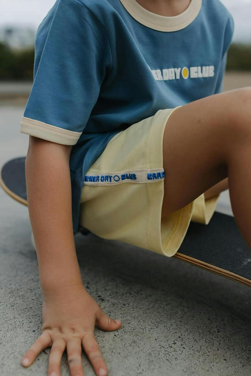 Kids Racer Club Shorts - Sunshine