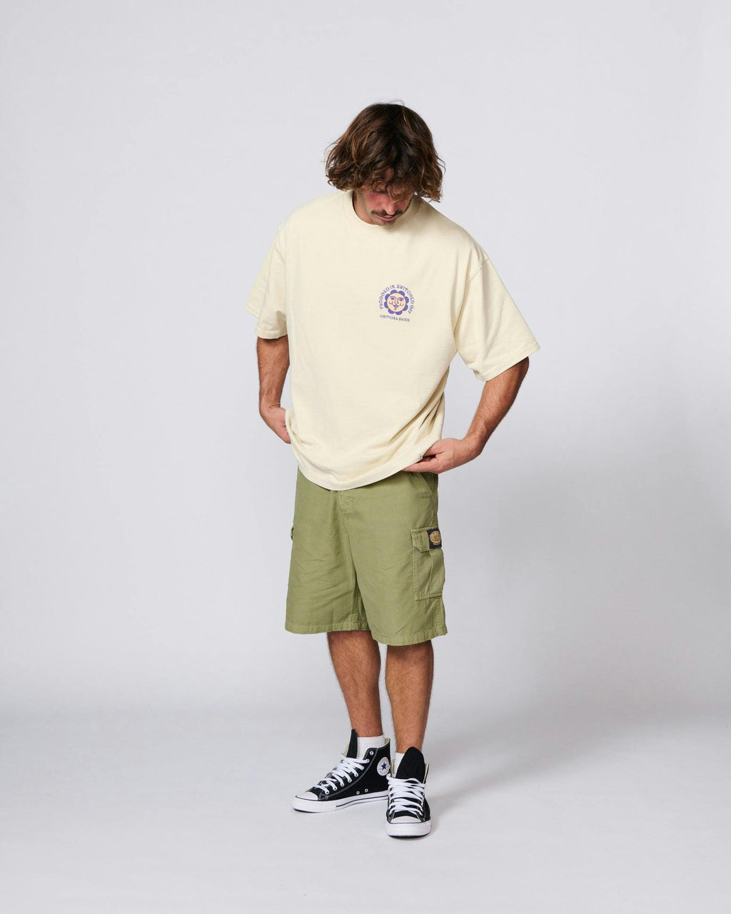 Switch Jumbo Tee - Ecru