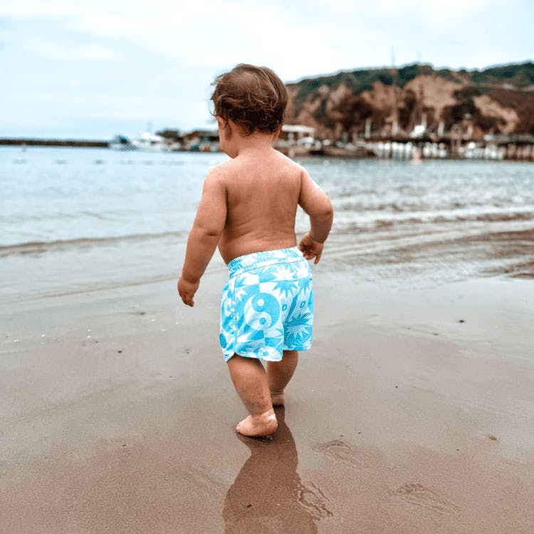 Peace-Full Kids Recycled Boardshorts