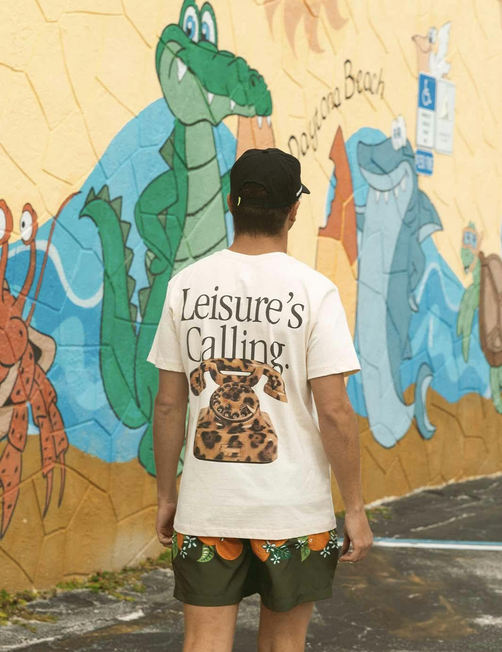 Cat Call Tee Antique