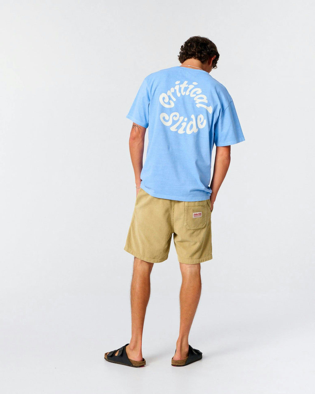 Spiral Tee - Powder Blue
