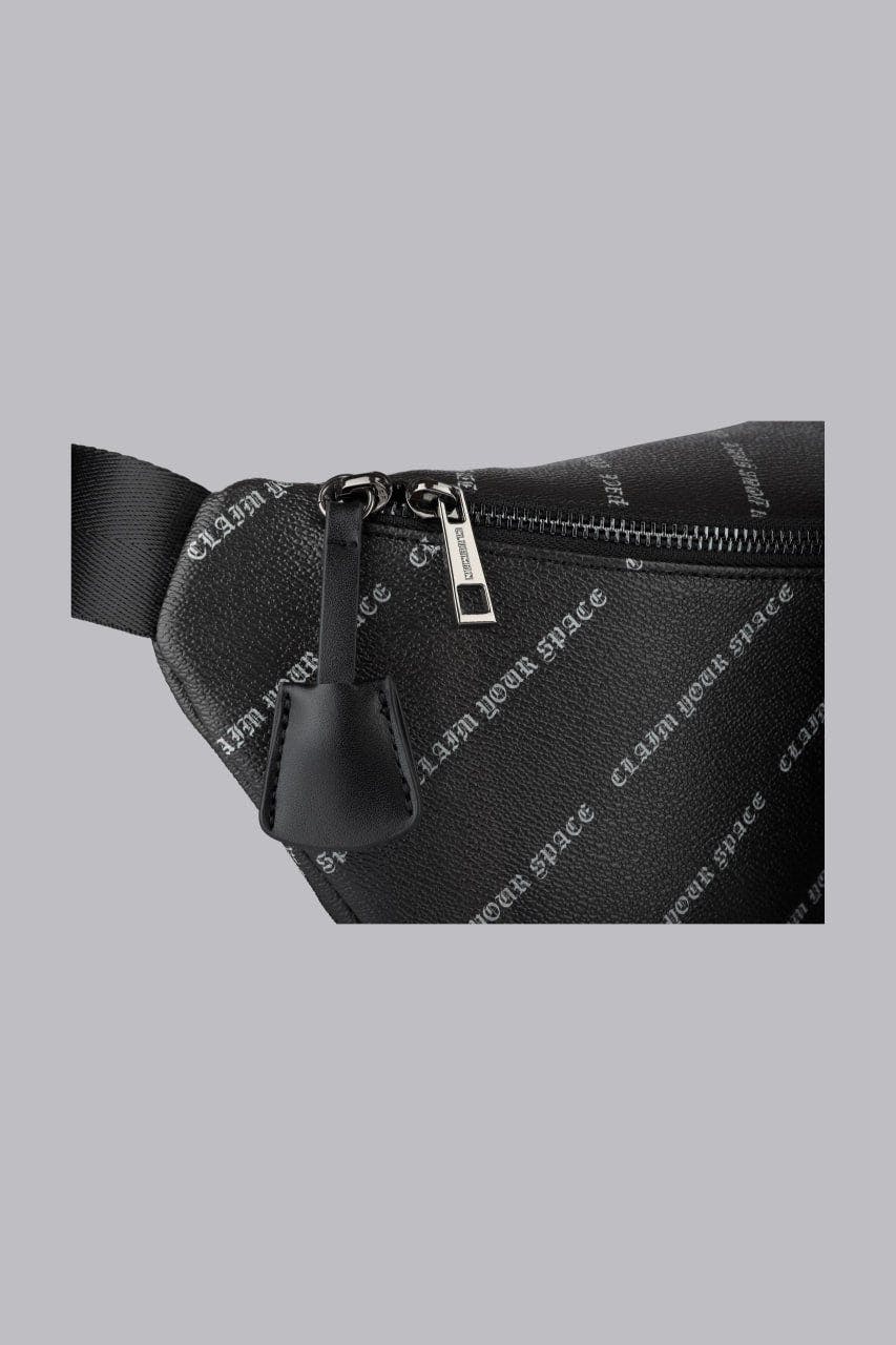 Clubman Monogram Travel Belt Bag - Black