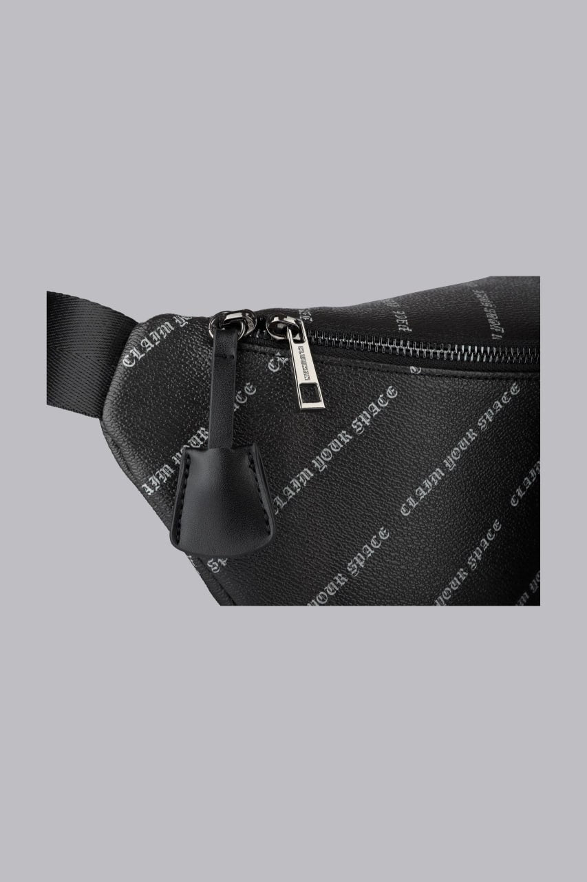 Clubman Monogram Travel Belt Bag - Black