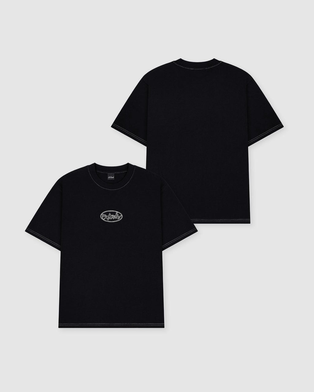 1990 Crop T-shirt Black
