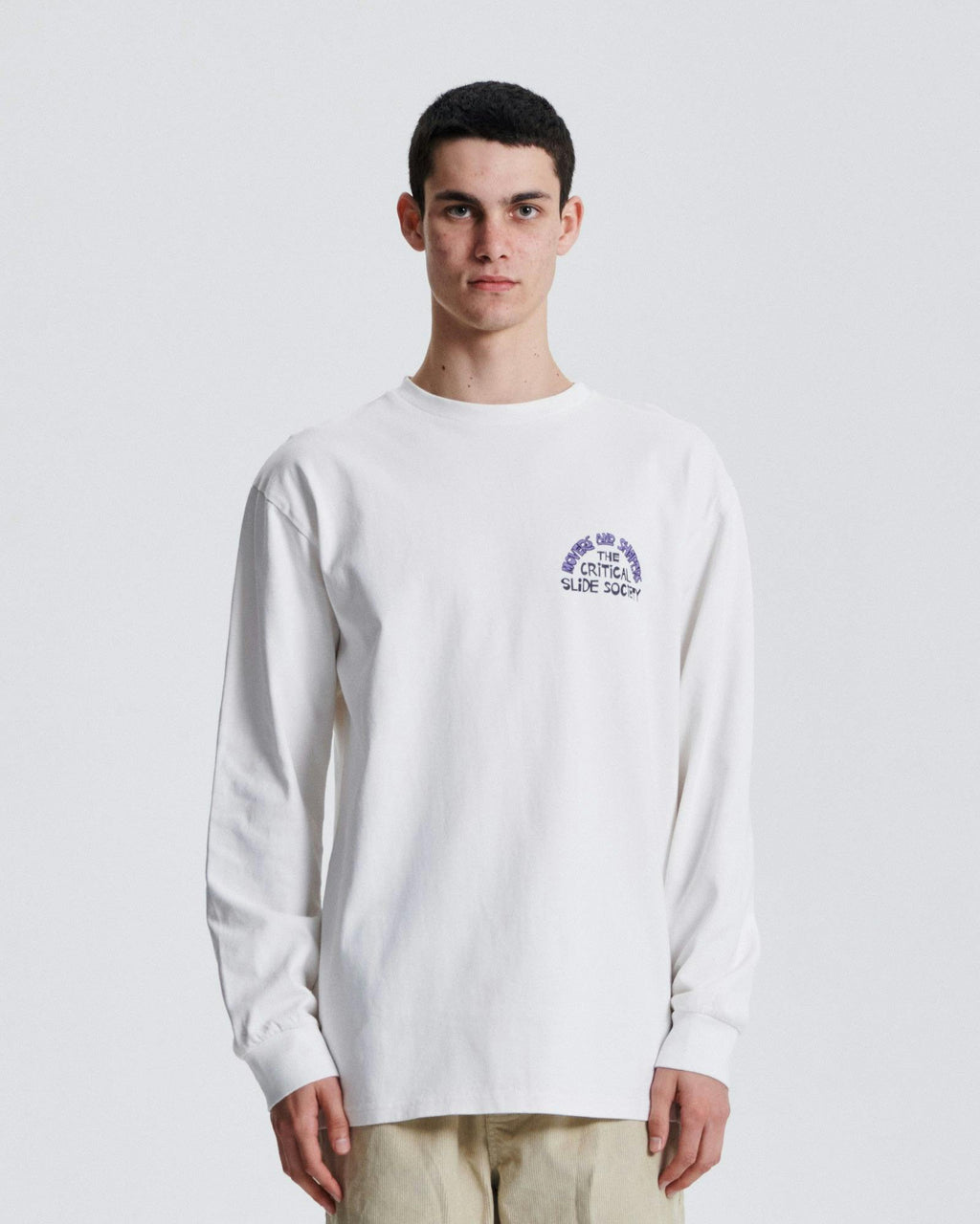 Community Longsleeve Tee - Vintage White