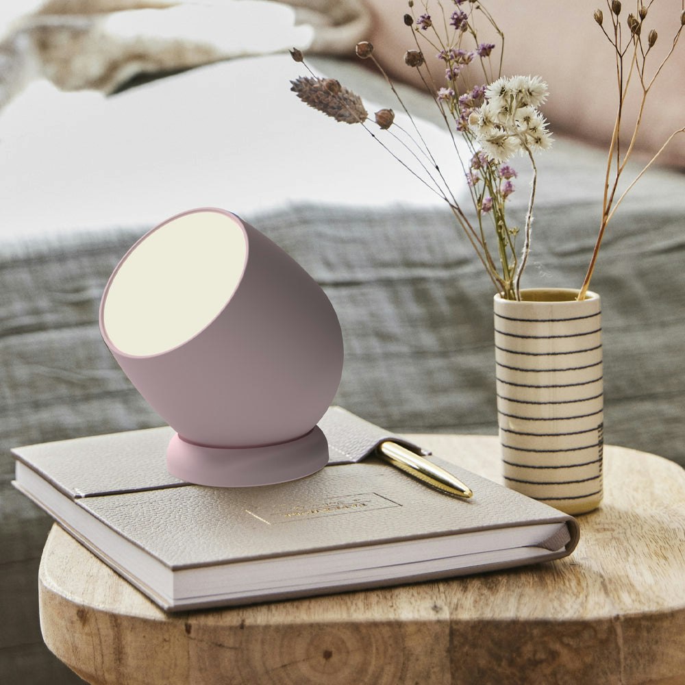 Kreafunk Beam Lamp, Portable And Rechargeable - Dusty Rose