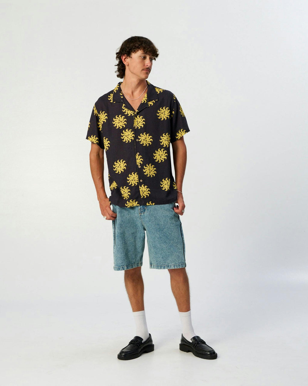 Morning Resort Shirt - Black
