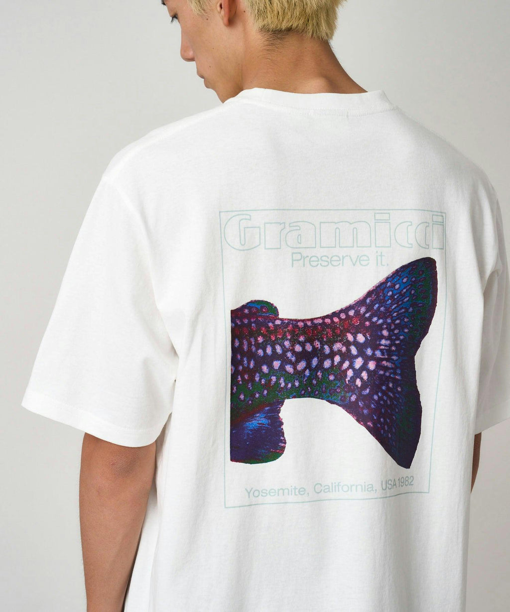 Gramicci Trout Tail Tee in White