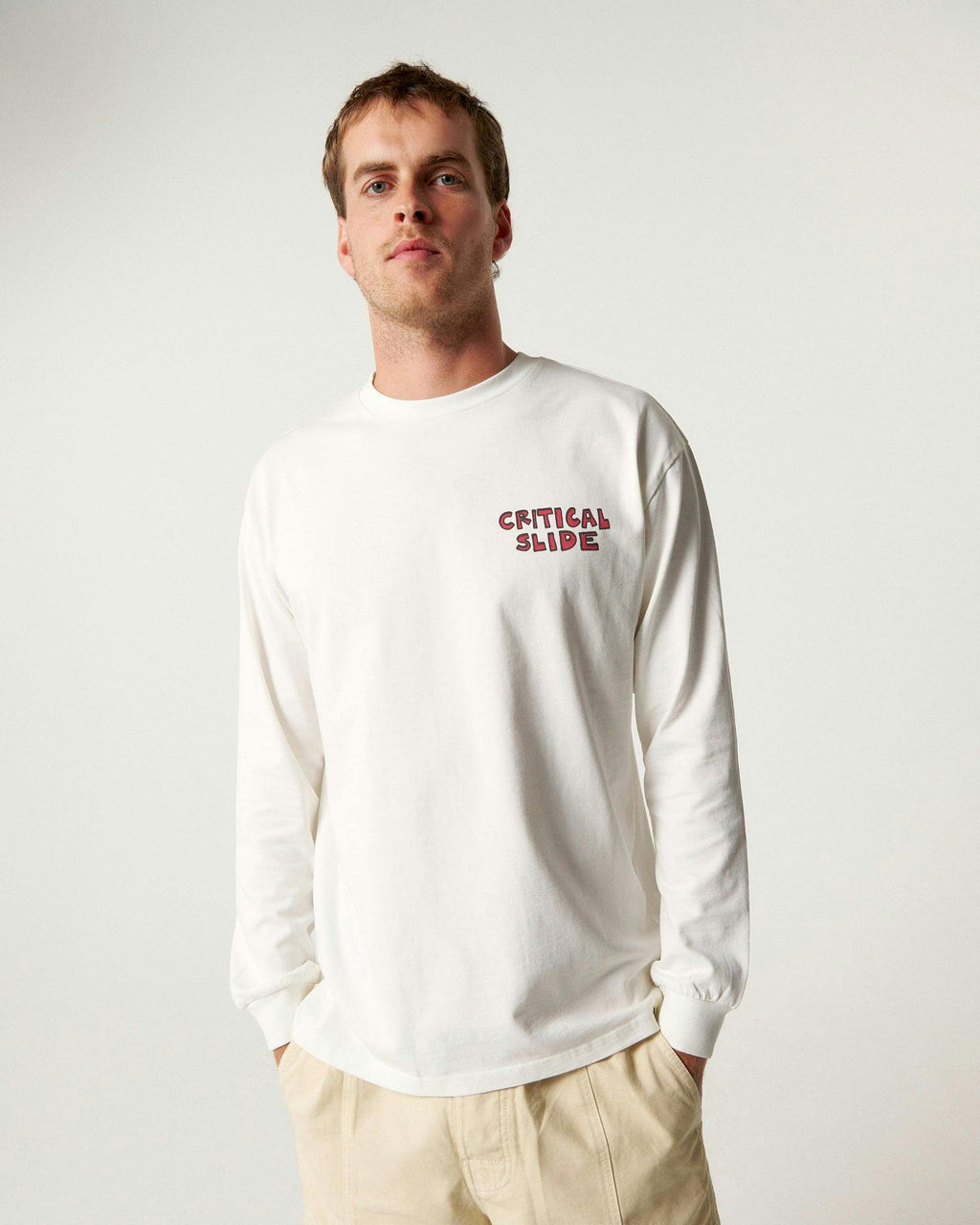 Log Removals Longsleeve Tee - Vintage White