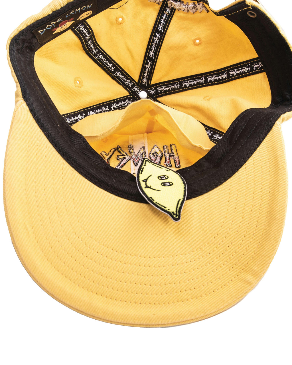 Dope Lemon // Stone Wash Cap // Honey Bones