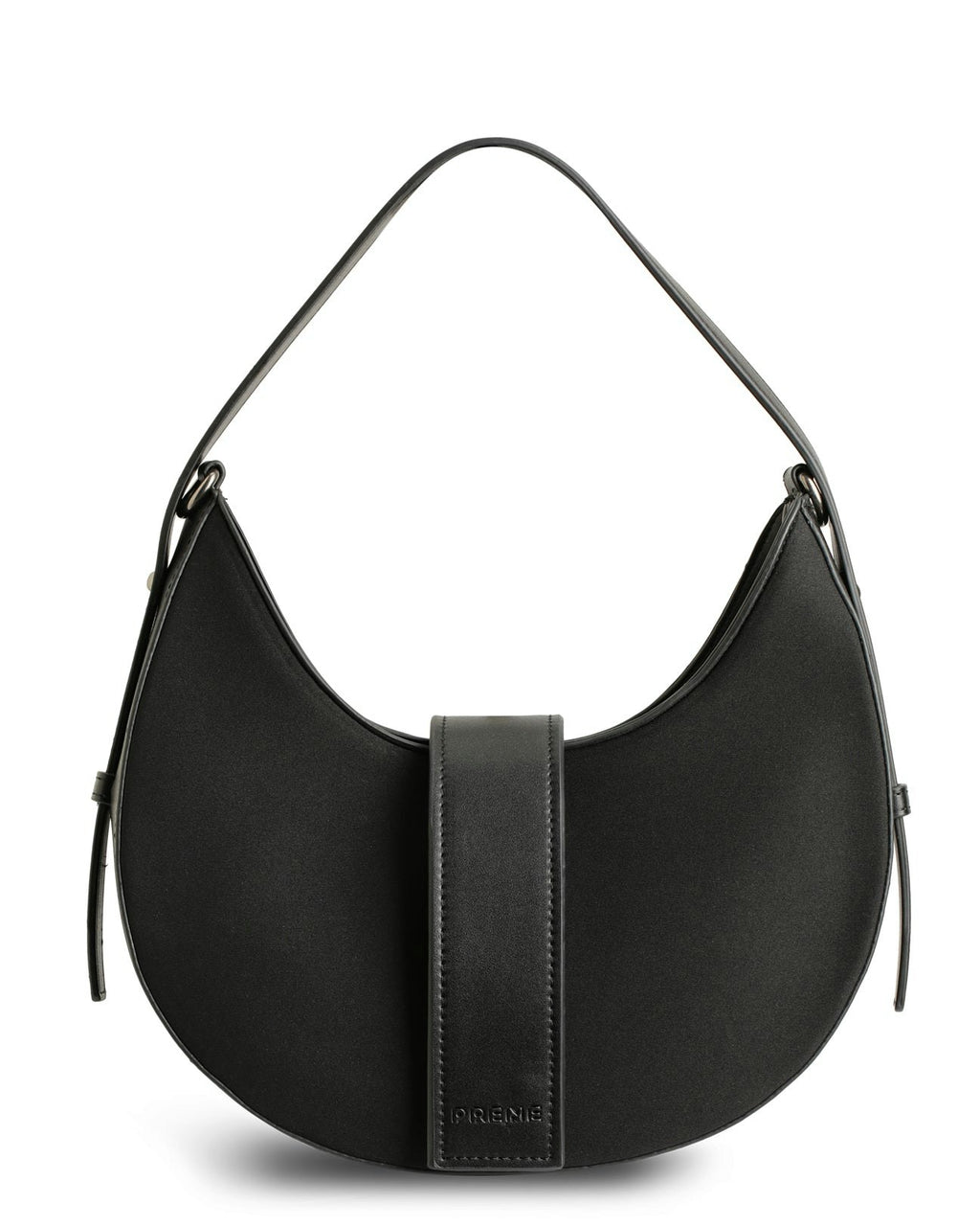 The Monroe Bag (MIDNIGHT BLACK) Neoprene Shoulder Bag