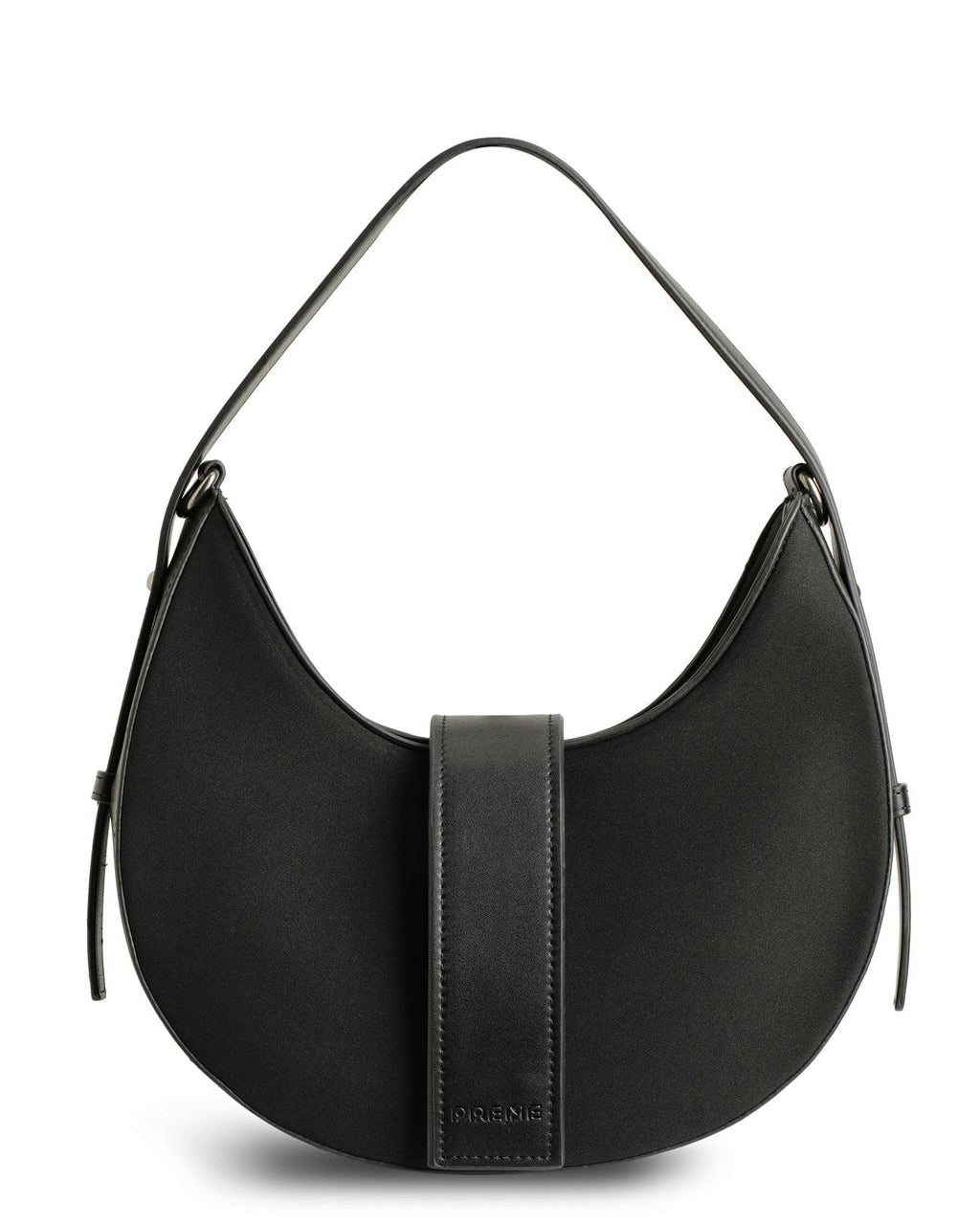 Prene | The Monroe Bag (MIDNIGHT BLACK) Neoprene Shoulder Bag