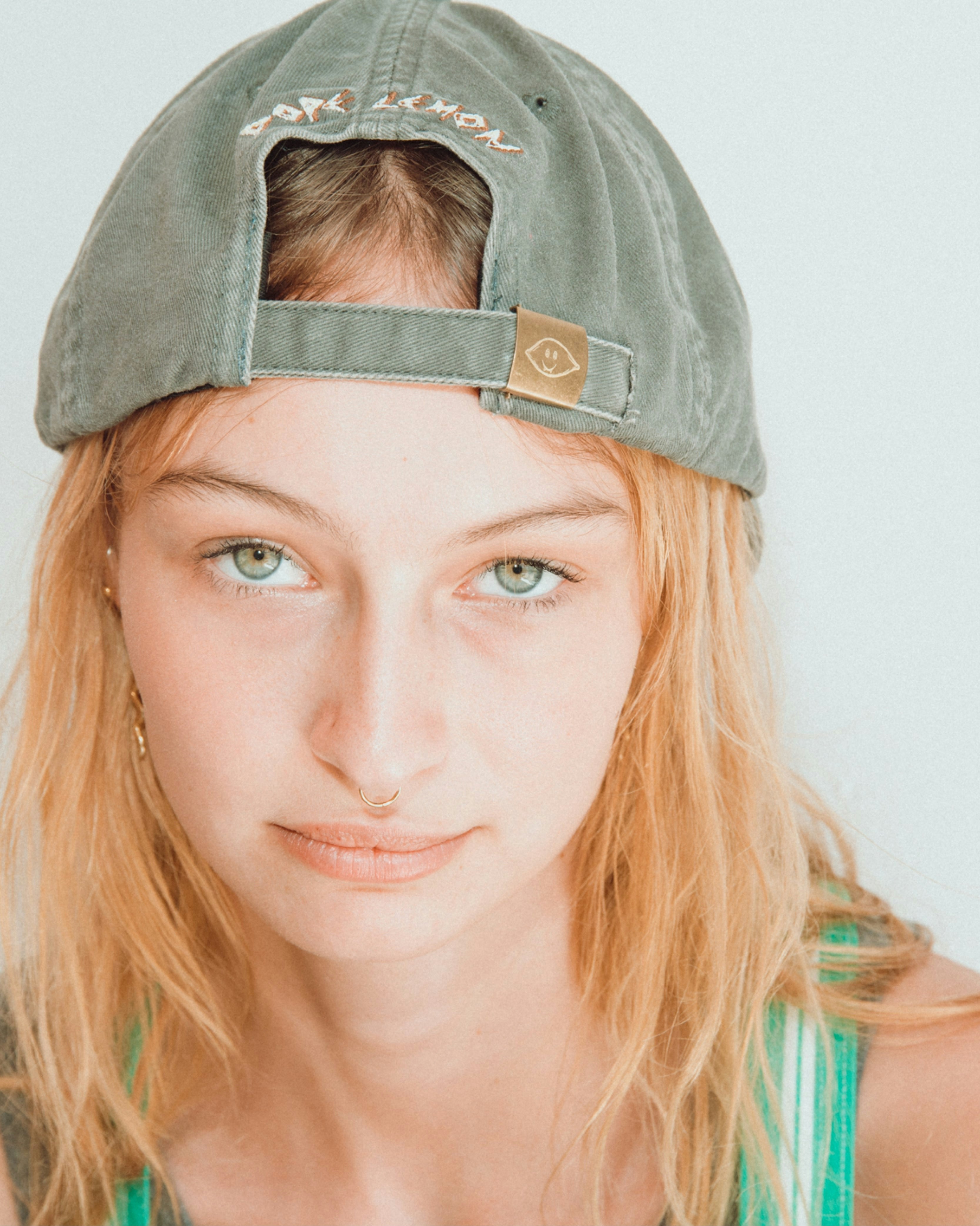 Dope Lemon // Stone Wash Dad Cap // Rose Pink Cadillac