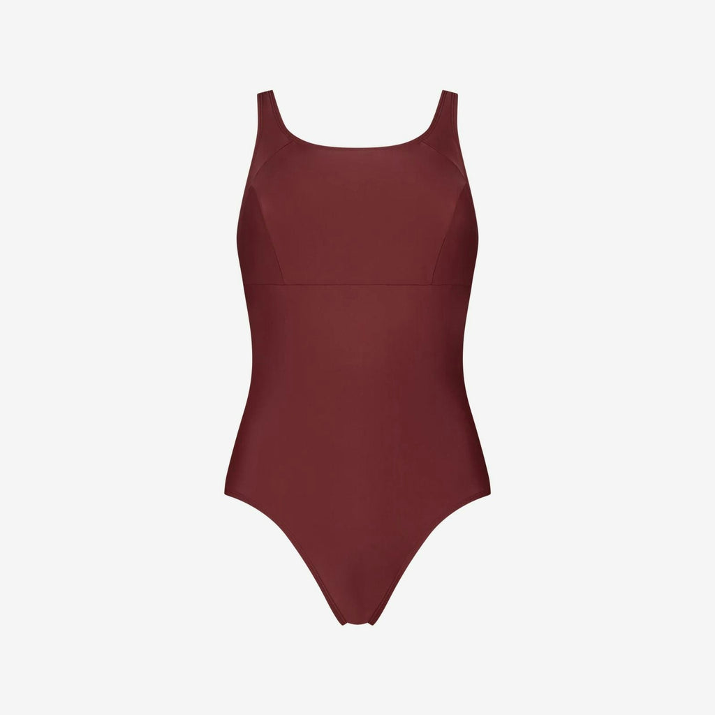 Embrace Swimsuit Full Coverage Bust Support ― Red