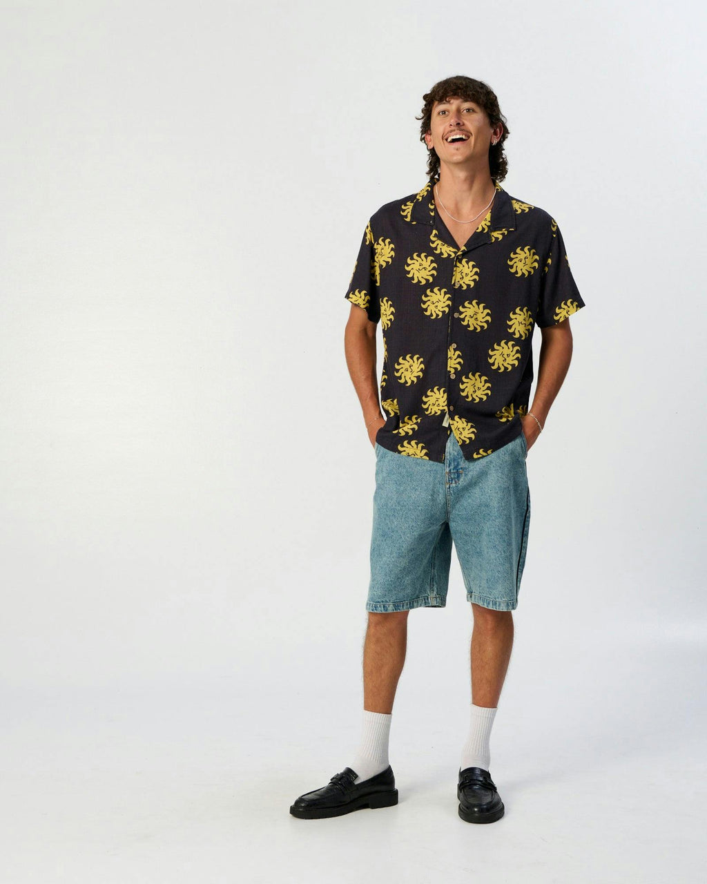 Morning Resort Shirt - Black