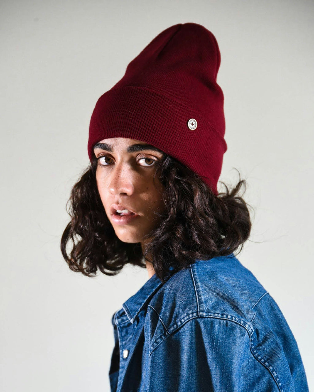 The Lucks  Beanie - Wine