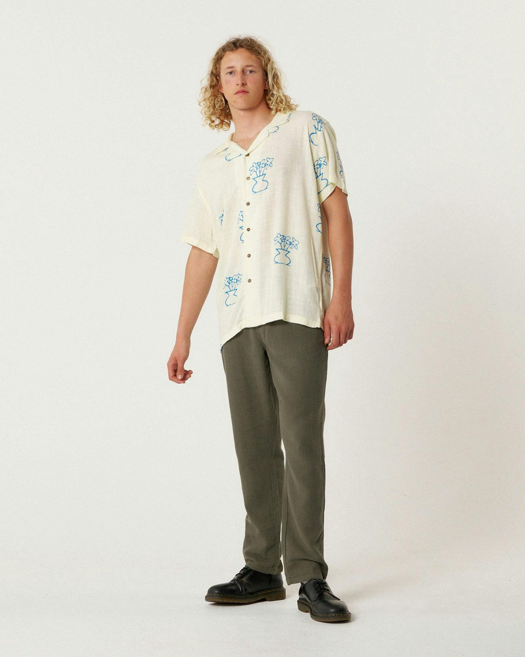Mellow Resort Shirt - Ecru