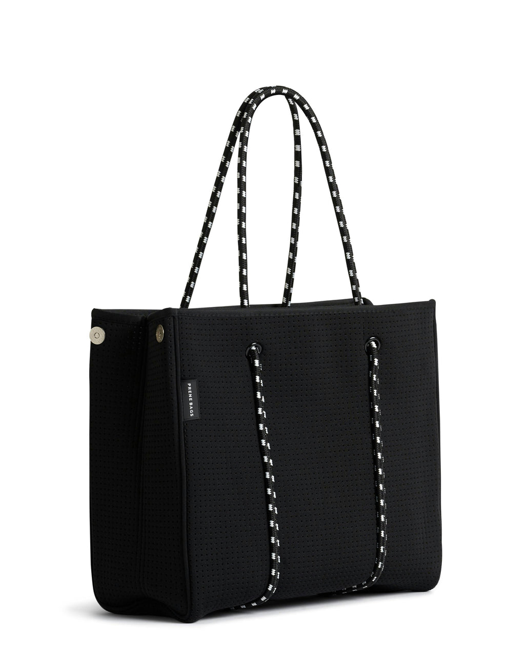 Prene | The Brighton Bag (BLACK) Neoprene Tote Bag